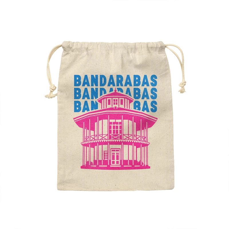 کیسه نان و سبزی ترمه طراحان ایده مدل نماد عمارت کلاه فرنگی بندرعباس کد map0043 - S سایز 19x19 سانتی متر