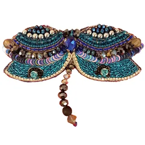 گل سینه زنانه مدل سنجاقک کد GOL114