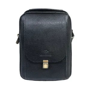 کیف رودوشی مردانه سرزمین چرم مدل مارتین B کد 301239