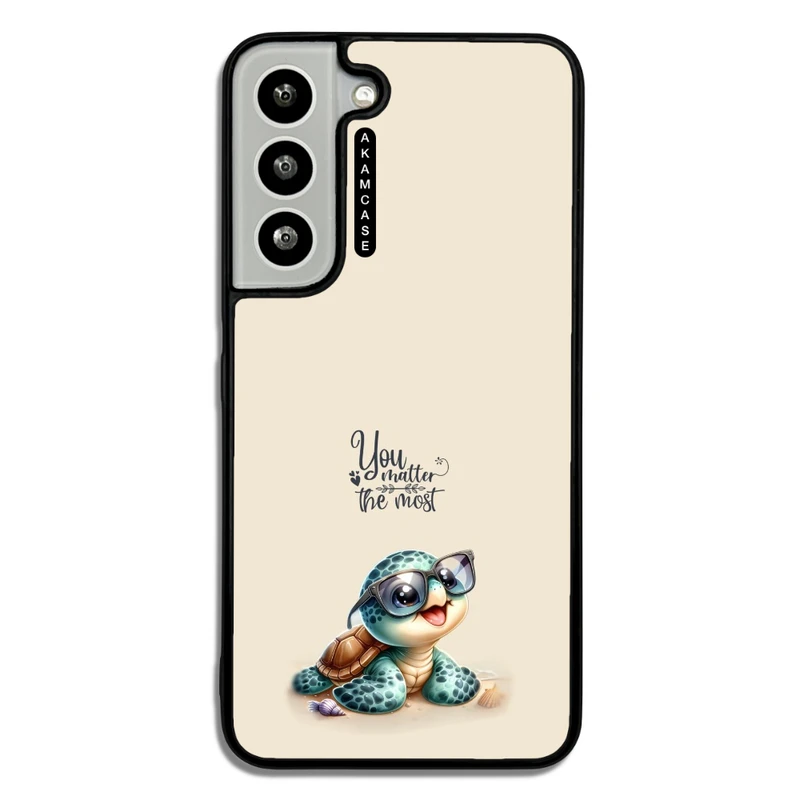 کاور آکام مدل AMC-WSGS22-ANIMALS QOUTES-3 مناسب برای گوشی موبایل سامسونگ Galaxy S22