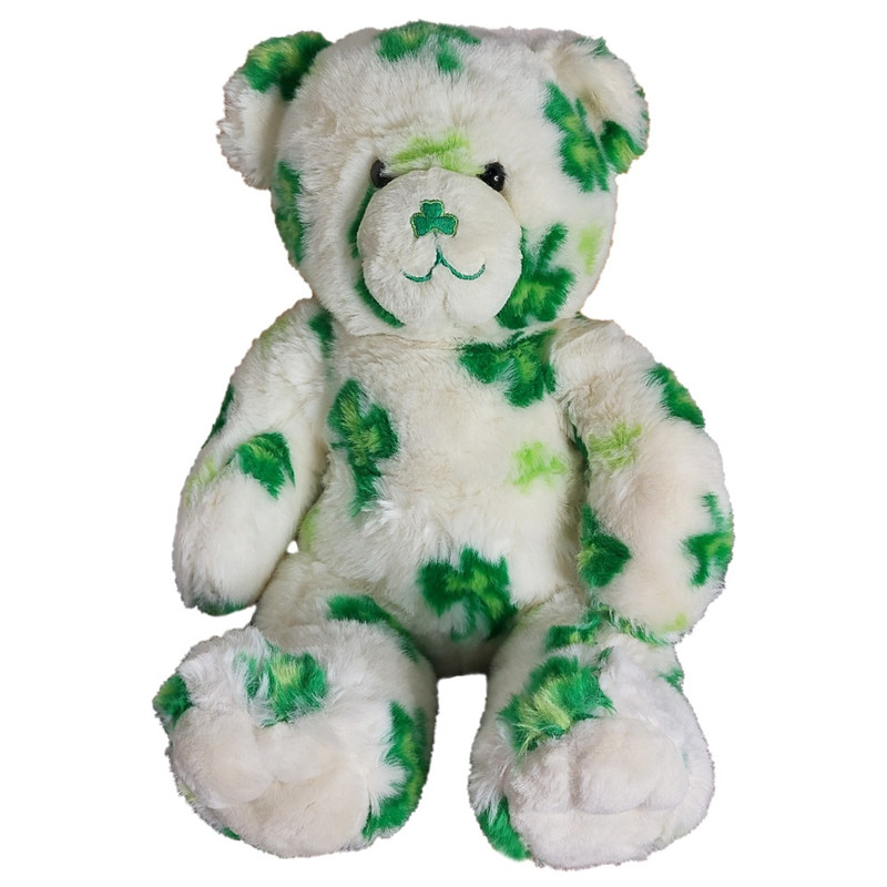 عروسک طرح خرس مدل Build a Bear Shamrock کد SZT4/155 ارتفاع 40 سانتی متر