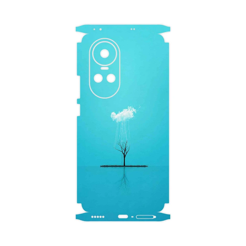 برچسب پوششی ماهوت مدل Minimal Tree-FullSkin مناسب برای گوشی موبایل اپو Reno 10 5G
