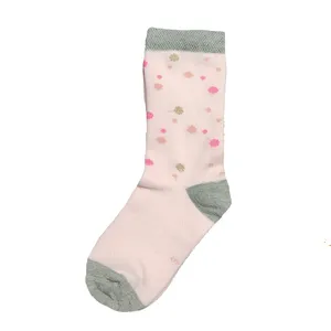 جوراب بچگانه مدل خال خالی 