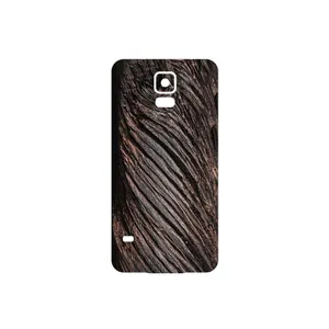 MAHOOT Wood Texture 9 Cover Sticker for Samsung Galaxy S5