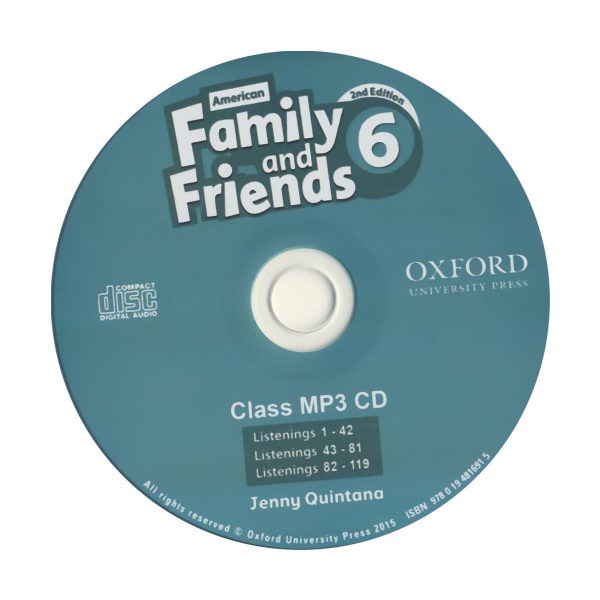 کتاب American Family and Friends 6 اثر Naomi Simmons انتشارات زبان مهر
