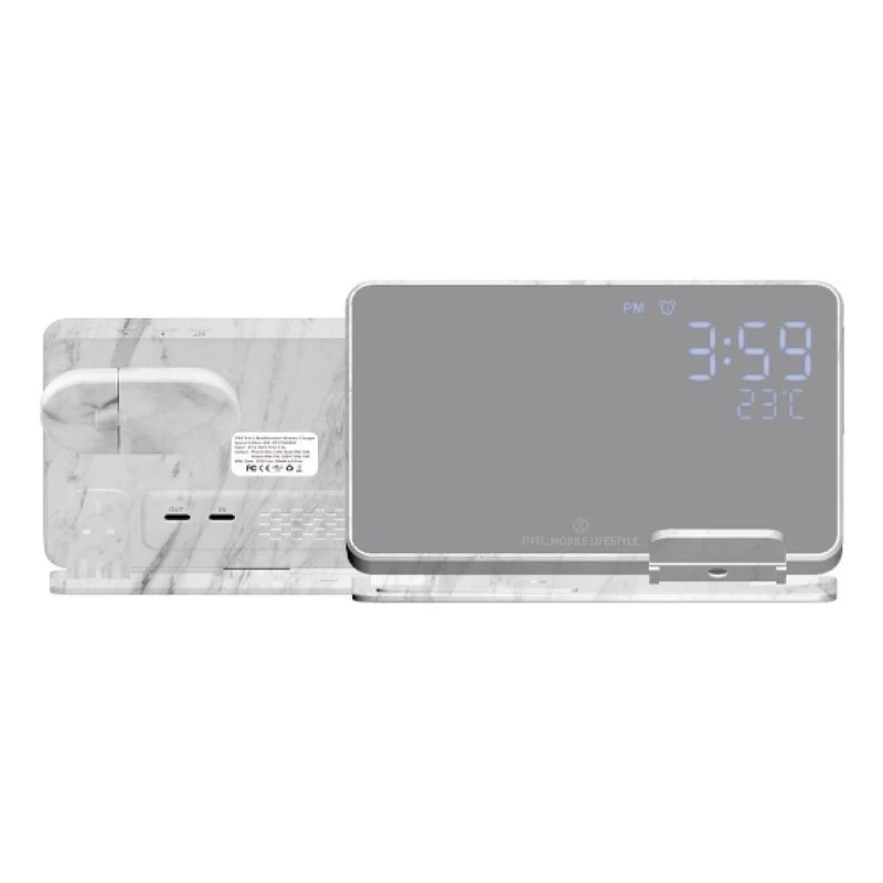 شارژر بی‌سیم 15 وات مدل Galaxy 3 in 1 multifunction wireless charger 