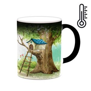 ماگ حرارتی کاکتی مدل نقاشی کارتونی کد mgh18750