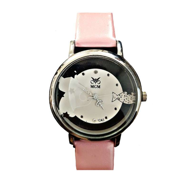 ساعت مچی عقربه ای دخترانه مدل MM01 ساعت مچی عقربه ای دخترانه مدل MM01