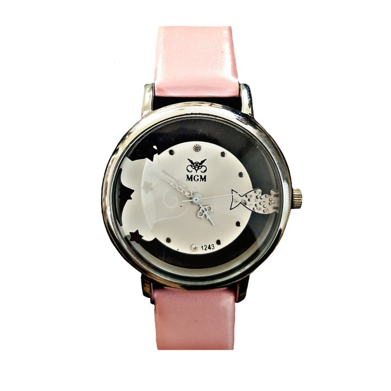 ساعت مچی عقربه ای دخترانه مدل MM01 ساعت مچی عقربه ای دخترانه مدل MM01