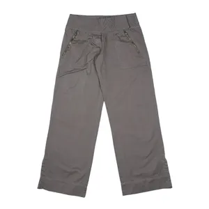 شلوار کوهنوردی مردانه مدل کتان جیب زیپ دار