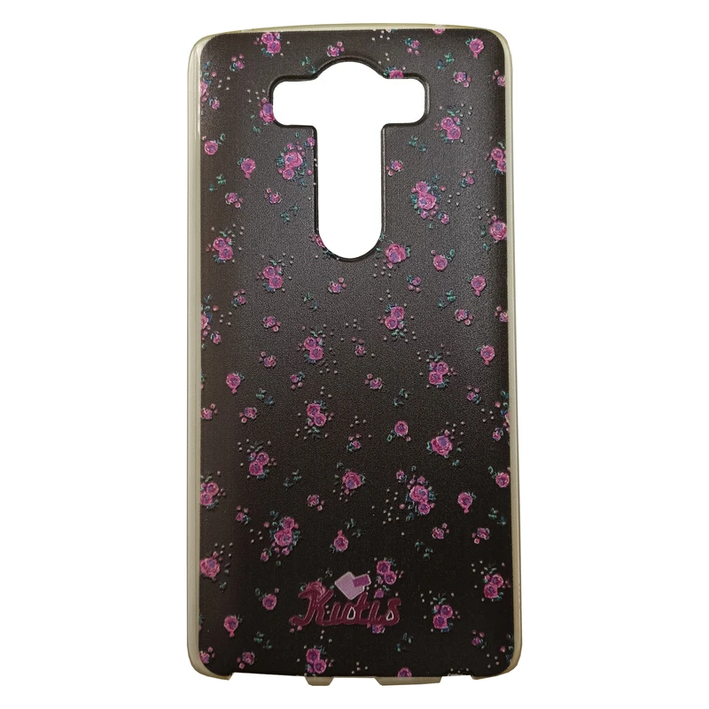 کاور مدل ژله ای کد 30-0 طرح گل مناسب برای گوشی موبایل ال جی V10