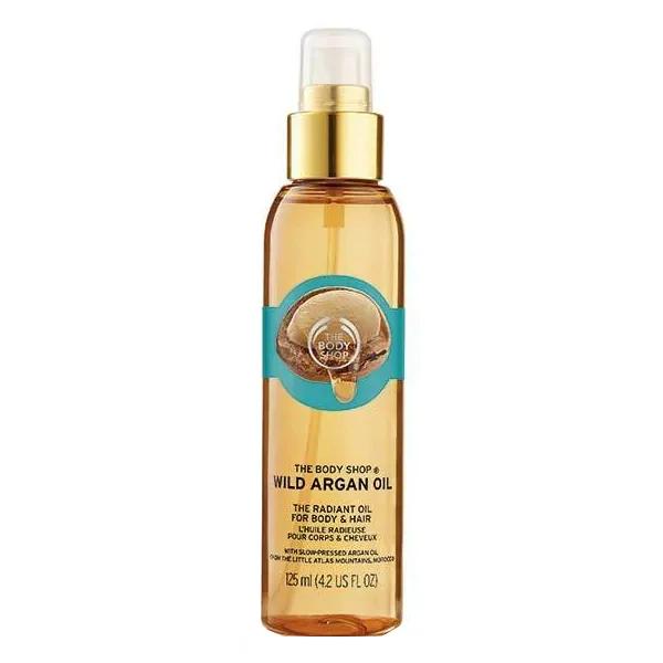 روغن آرگان بادی شاپ مدل  WILD ARGAN OIL  حجم 125 میلی لیتر