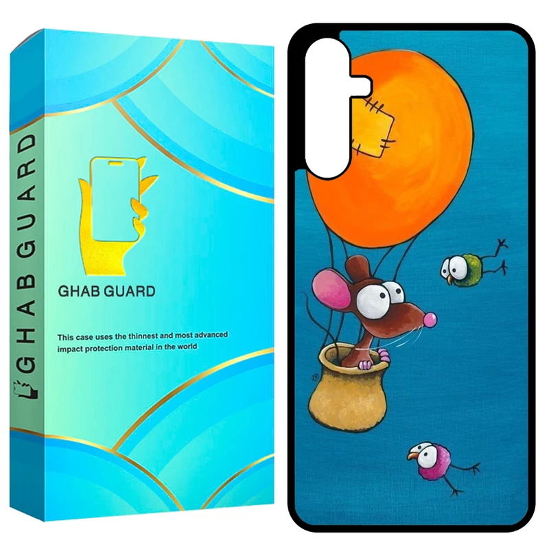 کاور قاب گارد طرح موش مدل GCHPA24 مناسب برای گوشی موبایل سامسونگ Galaxy A24 4G