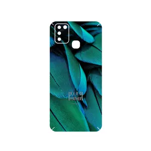 MAHOOT Green Feather Cover Sticker for Infinix Smart 6 X657B
