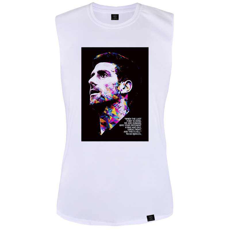 تاپ زنانه 27 مدل Novak Djokovic Black کد MH72