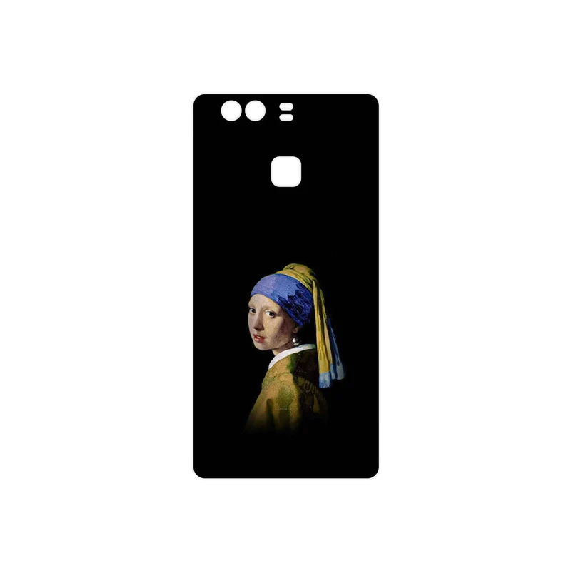برچسب پوششی ماهوت مدل Girl with a Pearl Earring of Vermeer مناسب برای گوشی موبایل هوآوی P9
