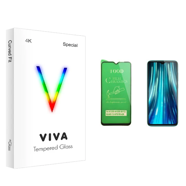 محافظ صفحه نمایش سرامیکی ویوا مدل 4K مناسب برای گوشی موبایل شیائومی Redmi Note 8 Pro