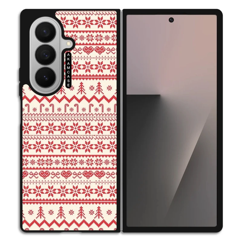 کاور آکام مدل AMC-WSGZFOLD7-CHRISTMAS-1 مناسب برای گوشی موبایل سامسونگ Galaxy Z Fold 7