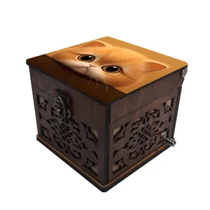 جعبه موزیکال مدل گربه کد S228