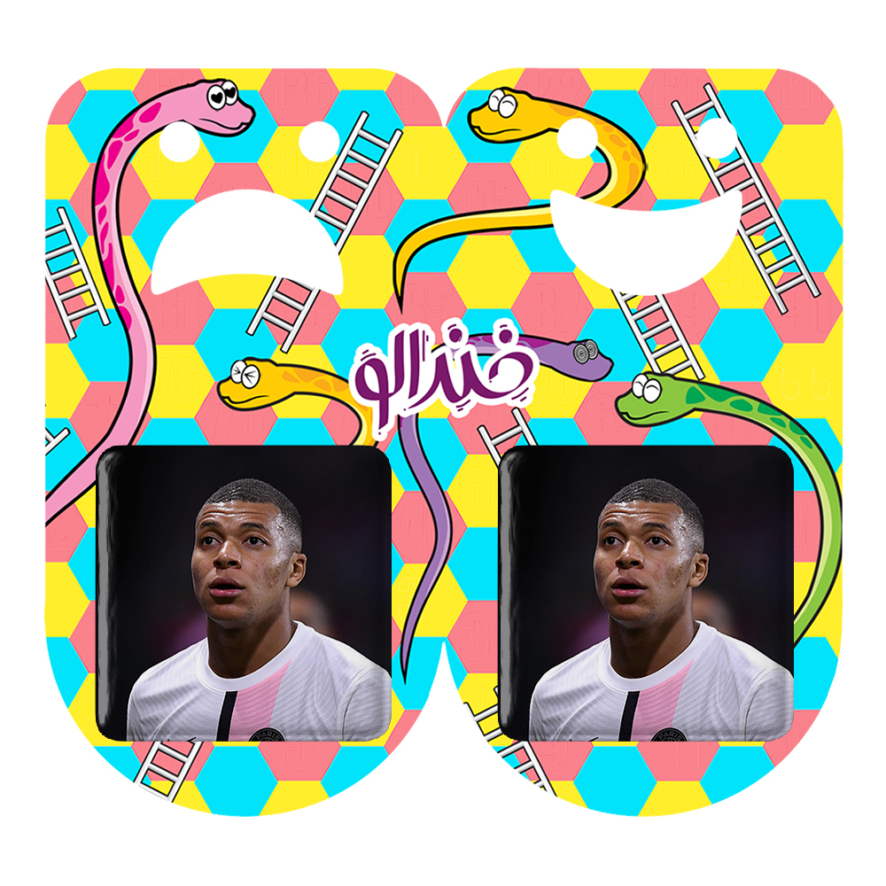 پیکسل خندالو مدل کیلیان امباپه کد 14010 به همراه مگنت