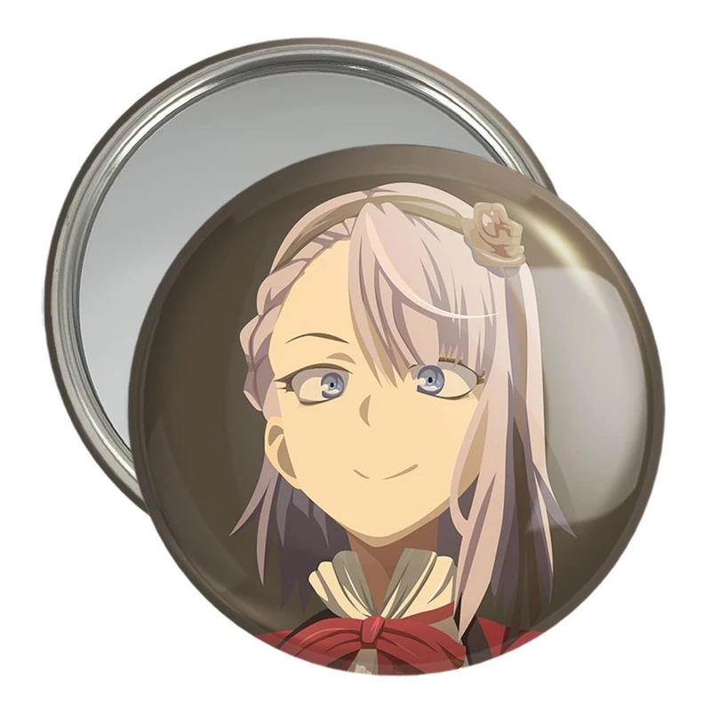 آینه جیبی خندالو مدل شیداره انیمه داگاشی کاشی Dagashi Kashi  کد 22544