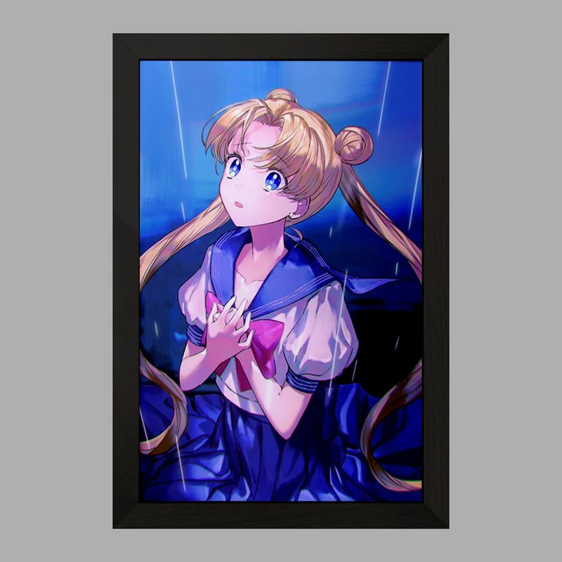 تابلو خندالو مدل اوساگی تسوکینو انیمه Sailor Moon  کد 17420
