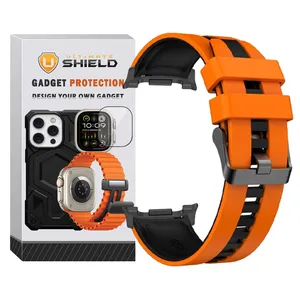 بند آلتیمیت شیلد مدل Ferer NV8 BK مناسب برای ساعت هوشمند سامسونگ Galaxy Watch 8 40mm / Galaxy Watch 8 44mm / Galaxy Watch 8 Classic 46mm