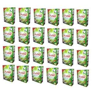 پودر رختشویی دستی تندیس مدل یاس وزن 500 گرم بسته 24 عددی