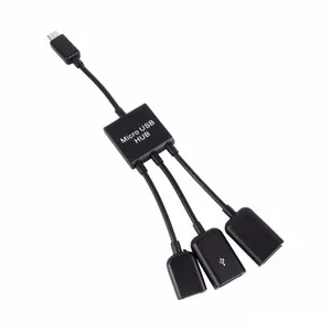 هاب 3 پورت MicroUSB OTG مدل MN