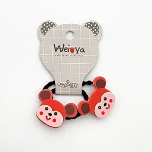 کش مو دخترانه مدل موش کد KSH675 بسته 2 عددی