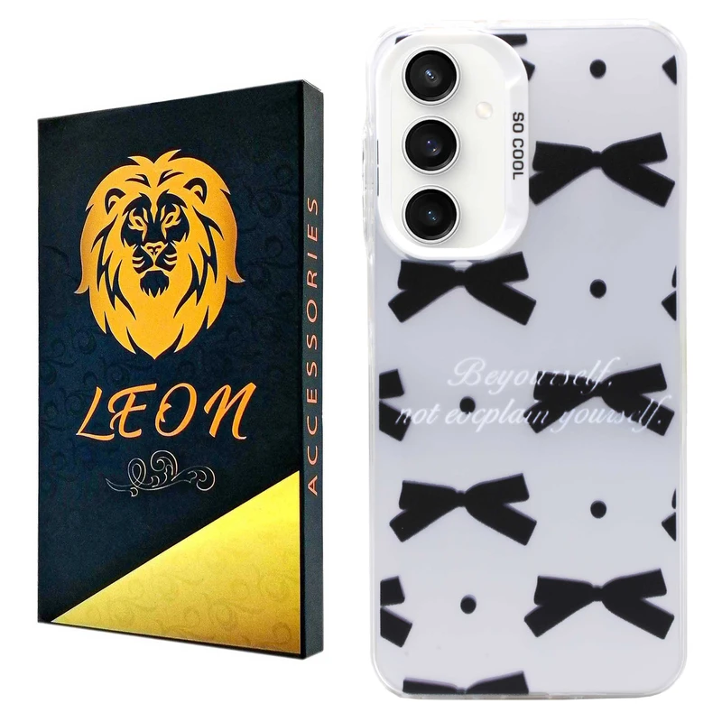 کاور لئون مدل Papillon مناسب برای گوشی موبایل سامسونگ Galaxy S24 FE