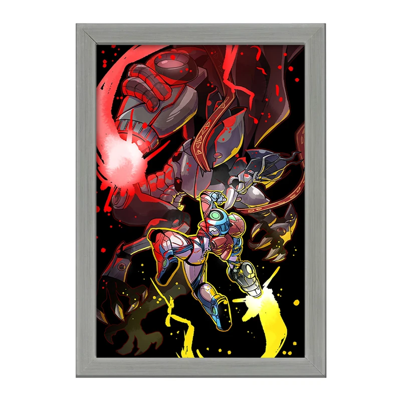 تابلو خندالو طرح بازی متروید (Metroid) کد 35661