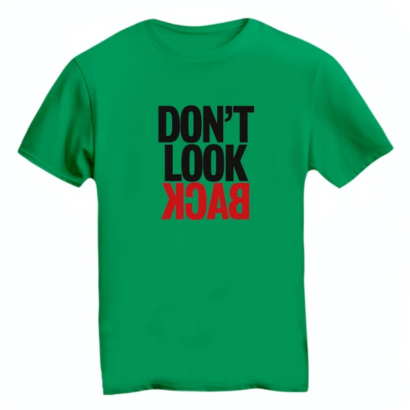 تی شرت آستین کوتاه زنانه مدل به عقب نگاه نکن