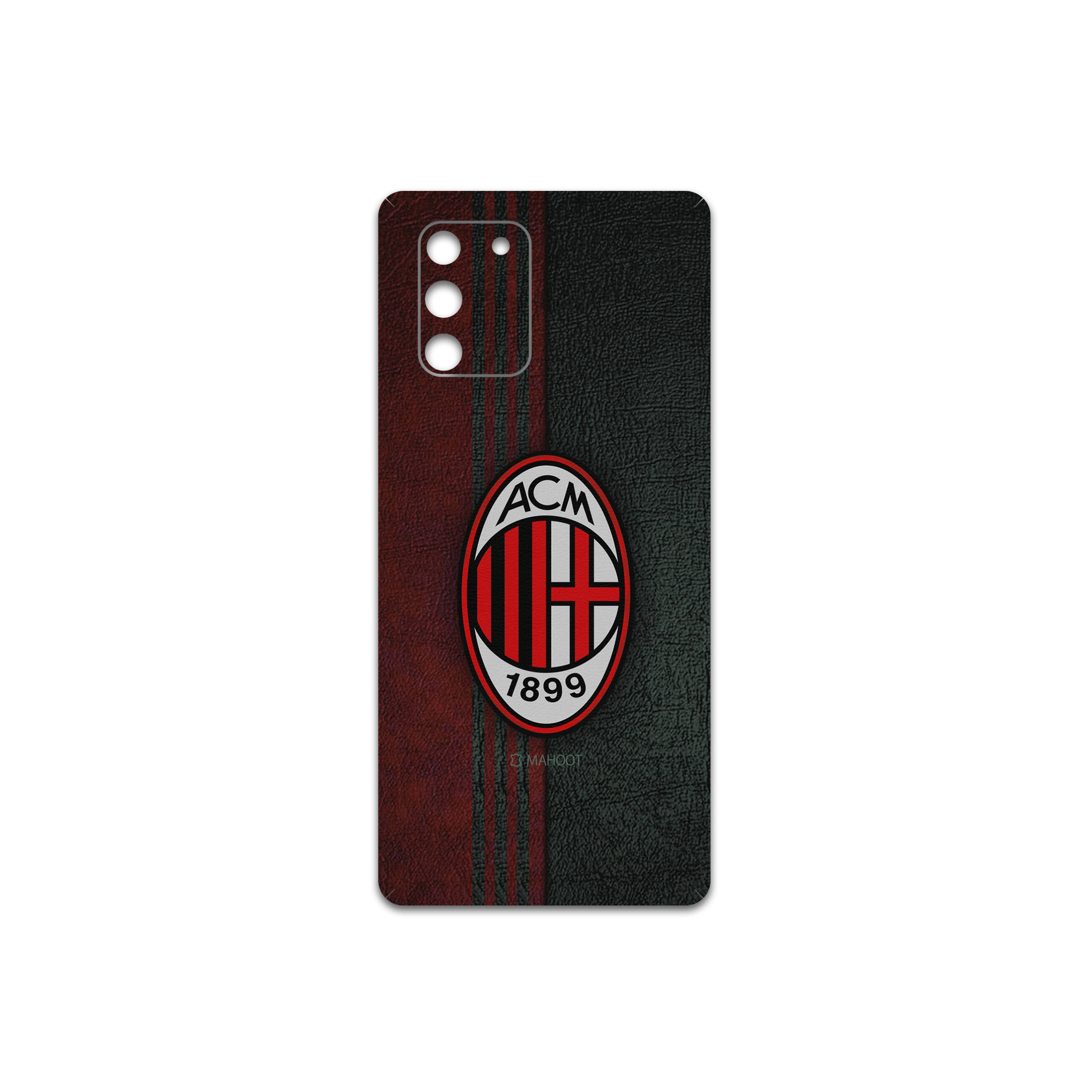 برچسب پوششی ماهوت مدل AC-Milan-FC مناسب برای گوشی موبایل سامسونگ Galaxy S10 Lite