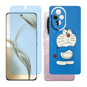 Glass Together model matte anti blue screen protector suitable for Honor 200 mobile phone with back cover sticker