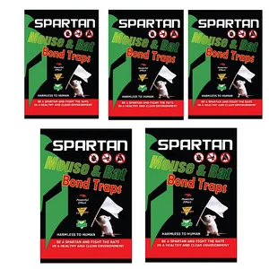 چسب موش اسپارتان مدل کتابی بسته 5 عددی