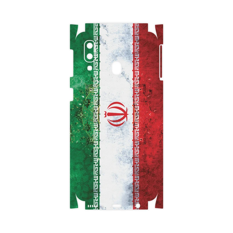 برچسب پوششی ماهوت مدل IRAN-Flag-FullSkin مناسب برای گوشی موبایل سامسونگ Galaxy A40