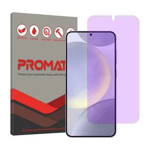Promate Resistant model anti-violet screen protector suitable for Samsung Galaxy S24 Plus mobile phone