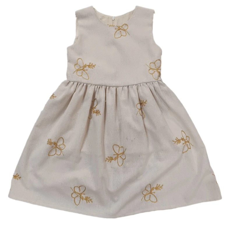 عکس شماره 2 : سارافون دخترانه مدل پروانه