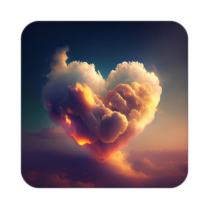 زیر لیوانی کاکتی مدل عاشقانه کد mp11995