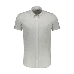 پیراهن آستین کوتاه مردانه کیکی رایکی مدل MBB20006-314