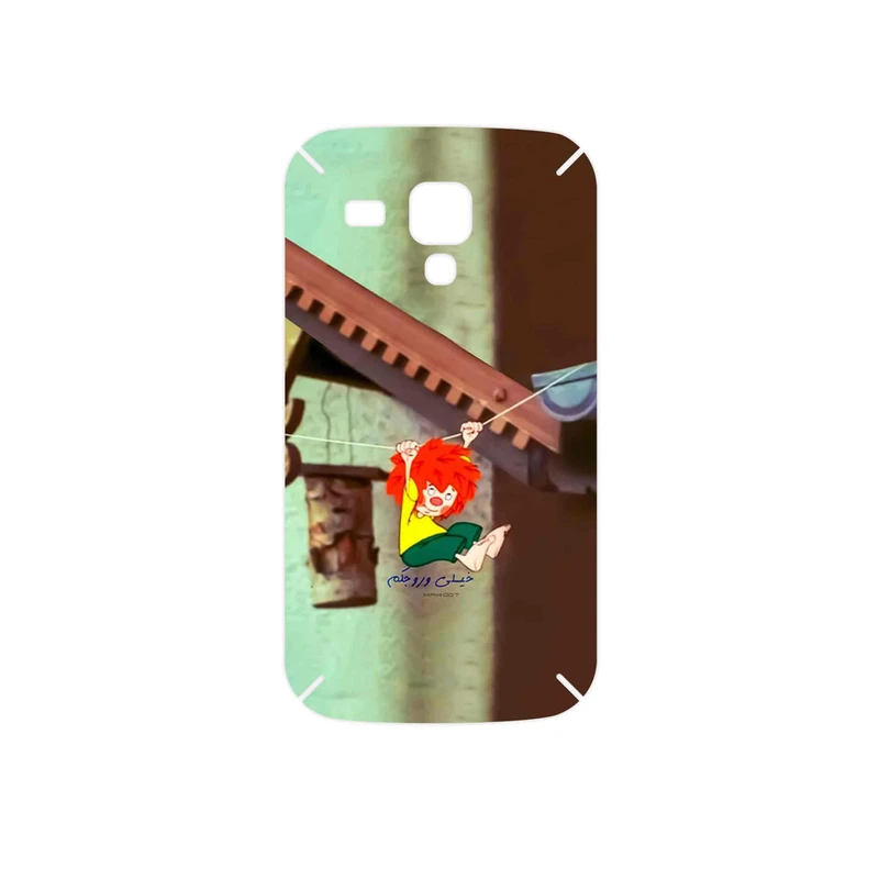 برچسب پوششی ماهوت مدل Meister Eder und sein Pumuckl مناسب برای گوشی موبایل سامسونگ Galaxy S Duos GT S7562