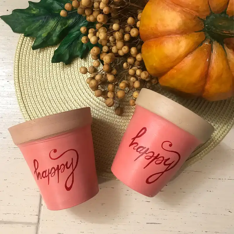 گلدان سفالی مدل یاقوت happy کد 4