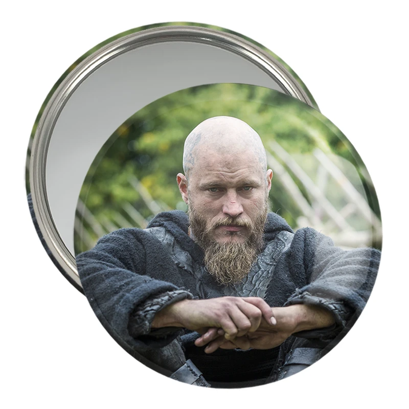 آینه جیبی خندالو مدل رگنار سریال وایکینگ ها Vikings کد 29108