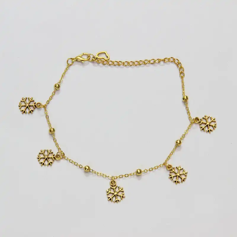 پابند زنانه مدل برف کد HN1627