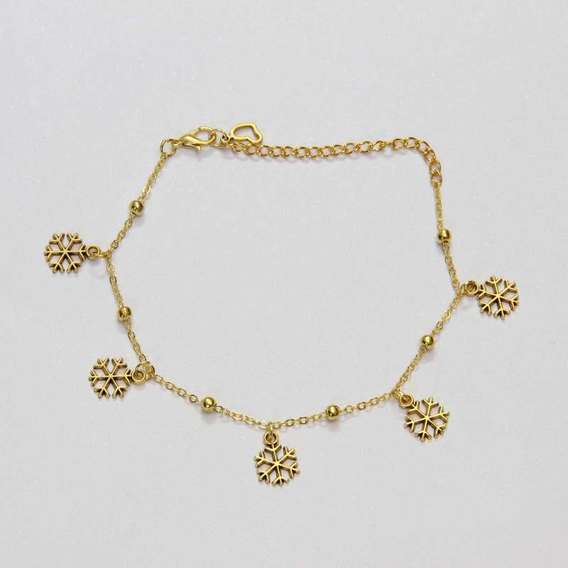 پابند زنانه مدل برف کد HN1627 پابند زنانه مدل برف کد HN1627