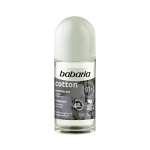 رول ضد تعریق باباریا مدل Cotton حجم 50 میلی لیتر
