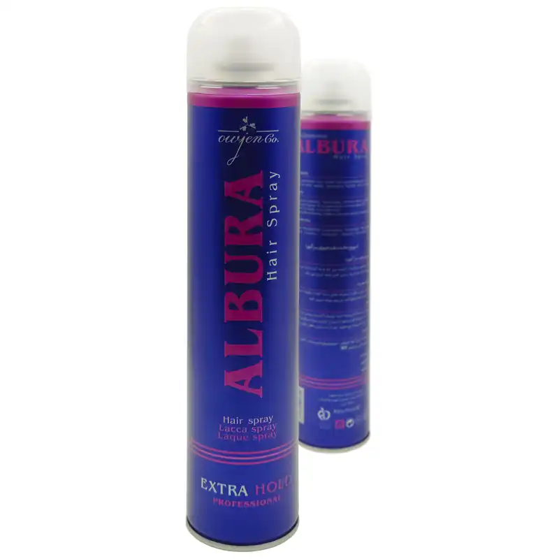 اسپری حالت دهنده مو آلبورا مدل EXTRA HOLD حجم 500 میلی لیتر مجموعه 3 عددی