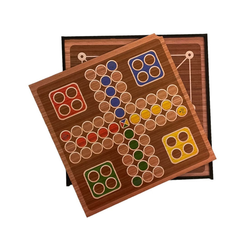 بازی فکری مدل منچ و شطرنج 6 بازی طرح راسا