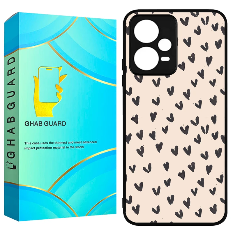 کاور قاب گارد طرح قلب مدل GCHPX5P مناسب برای گوشی موبایل شیائومی Poco X5 Pro 5G